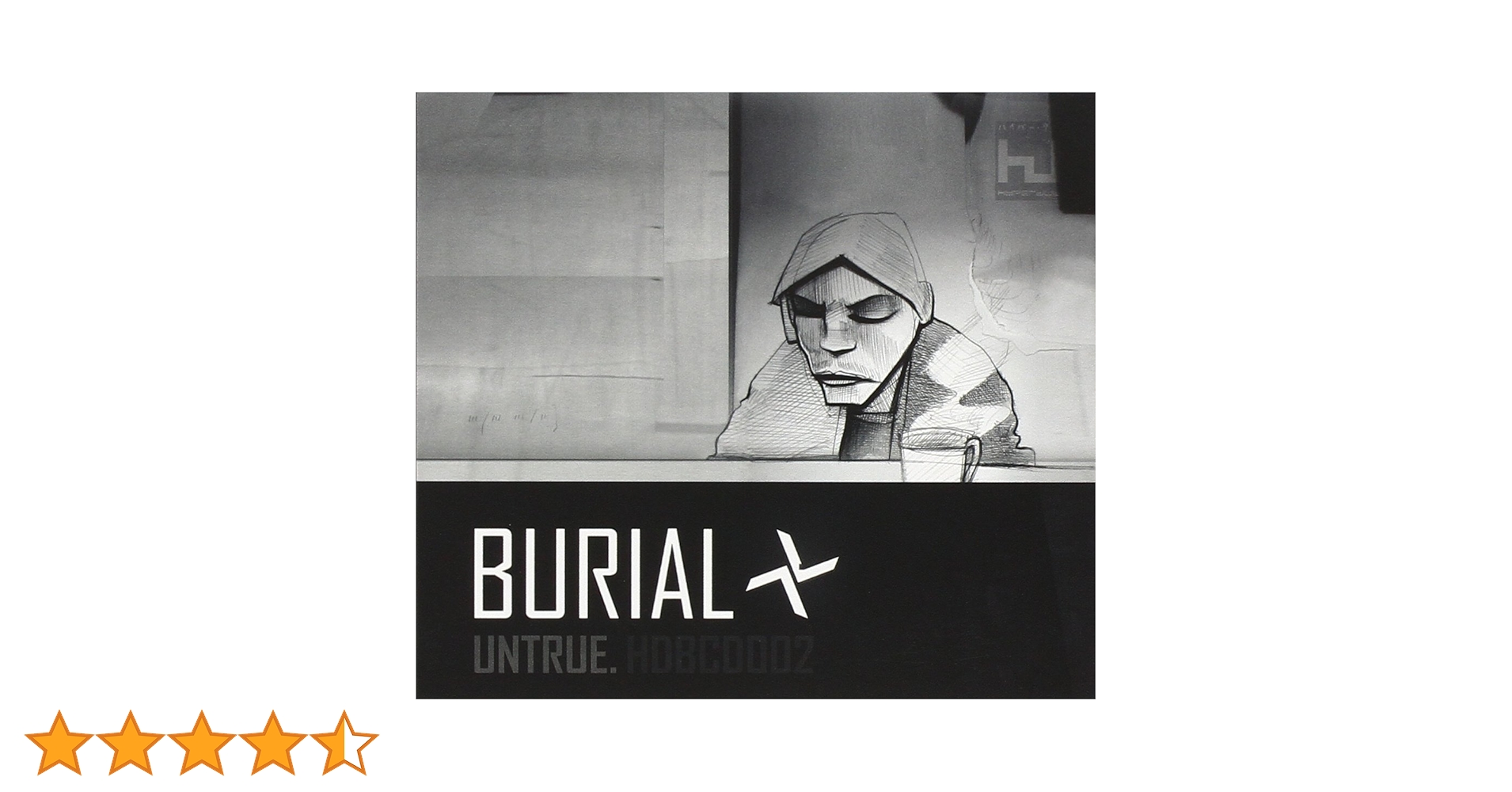 レア盤　Burial – Untrue  ブリアル Amazon.co.jp: Untrue: ミュージック